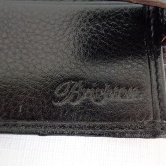 BRIGHTON Vintage Croc Embossed Wallet Snap Bifold - Picture 13 of 13